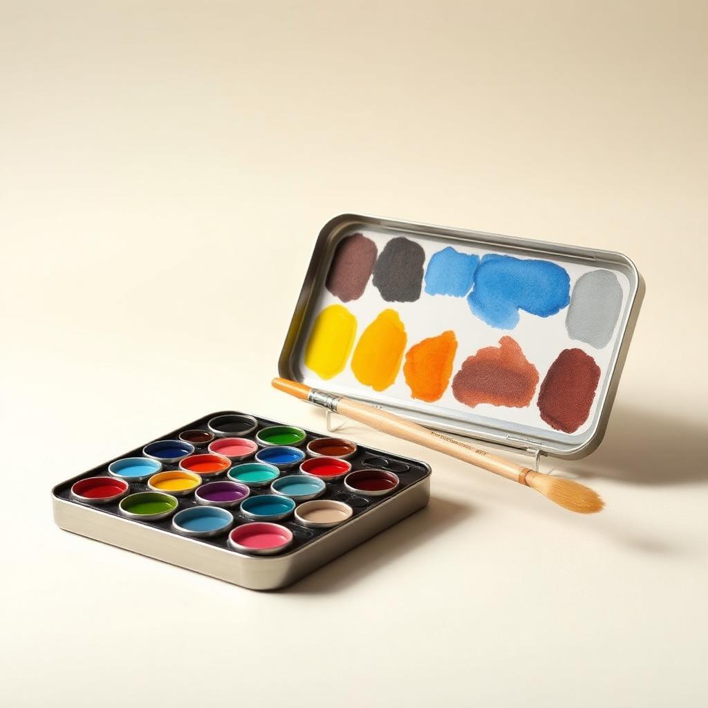 Set acuarelas pro