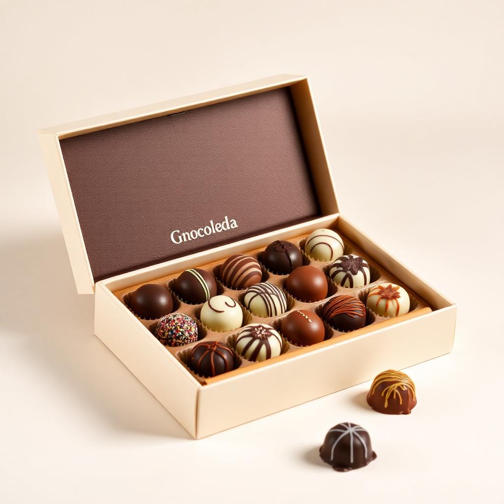 Caja de bombones artesanos